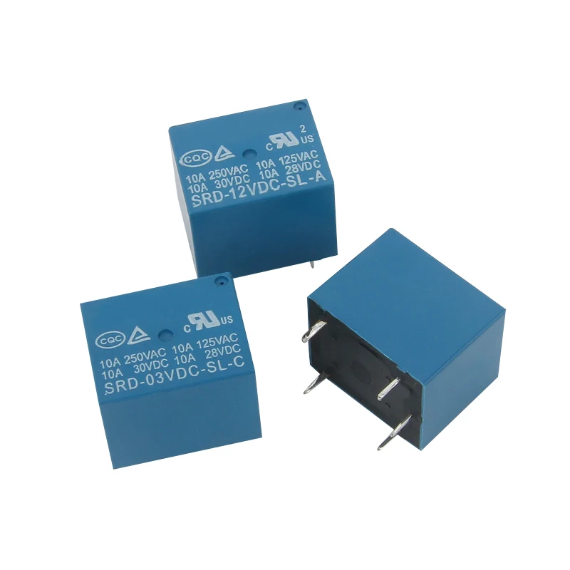 Shelly Relay Module - Relays SRD-03VDC-SL-C SRD-05VDC-SL-C SRD-06VDC-SL-C SRD-09VDC-SL-C SRD-12VDC-SL-C