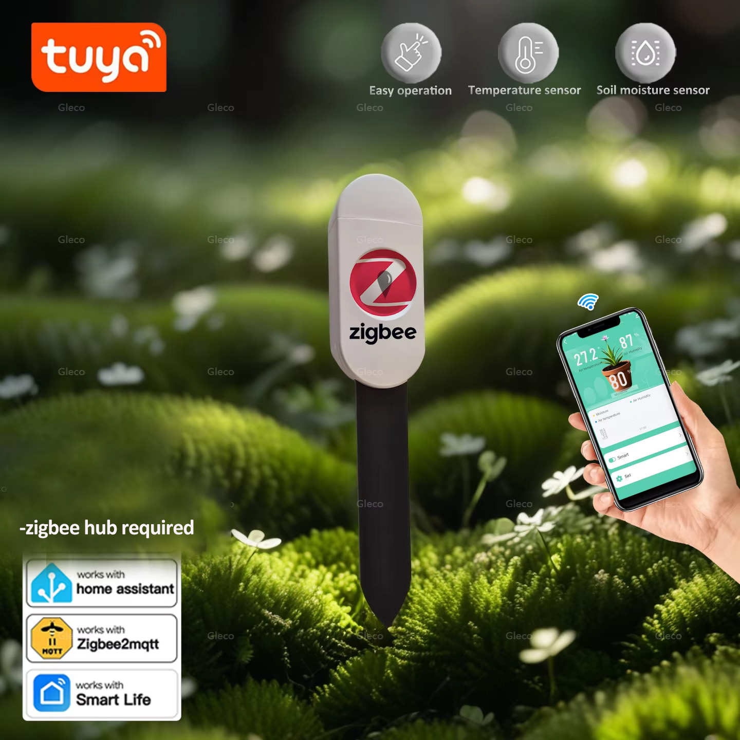 Home Automation Technology - Tuya Smart Life Zigbee Soil Moisture