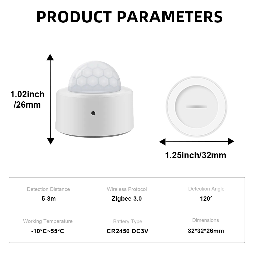 Tuya ZigBee Light Sensor Lumin - Home Automation Technology review and price