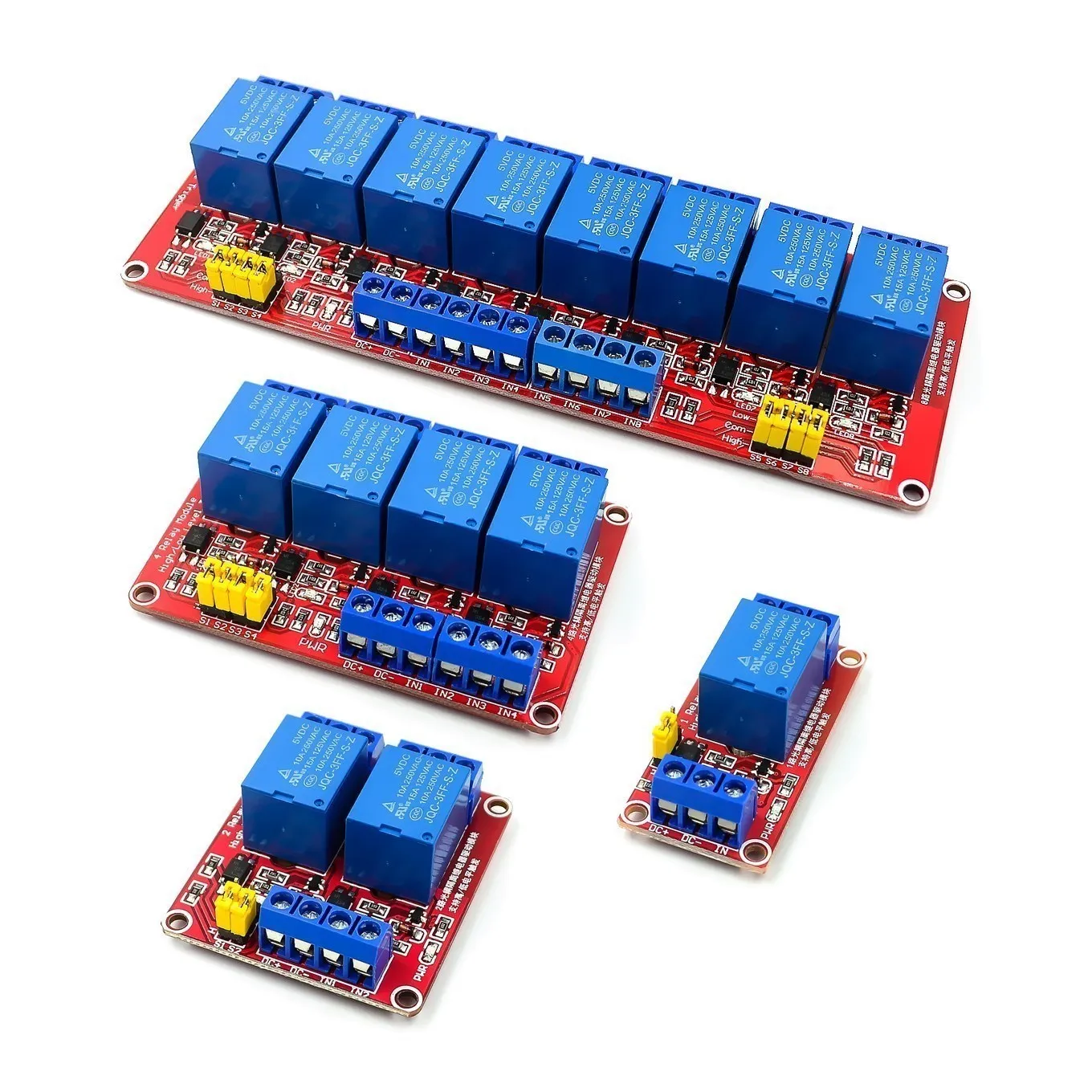  1 2 4 8 Channel 5V 12V 24V Re - Relay 8 Channel Board review and price