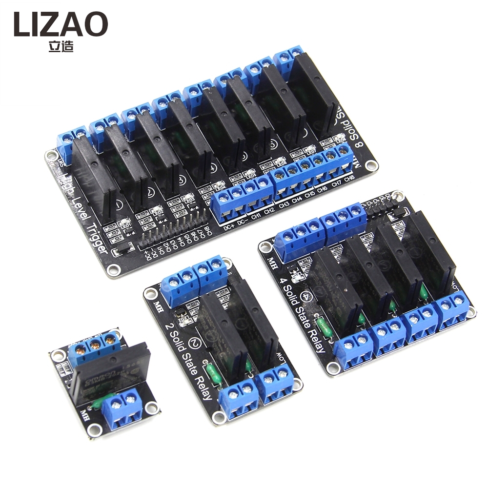 1/2/4/8 Channel SSR Solid Stat - Relay 8 Channel Board review and price