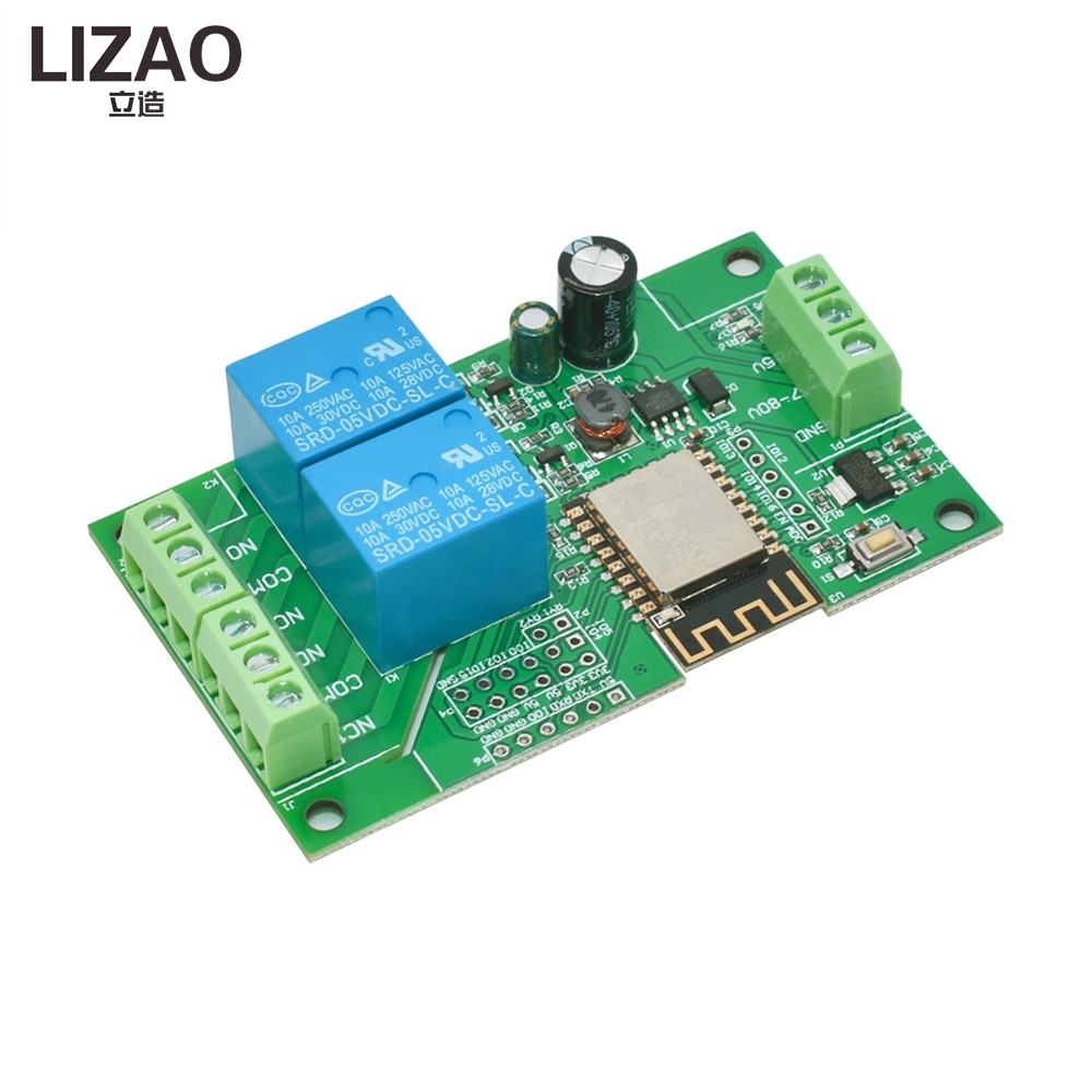 LIZAO 2/4/8 Channel ESP8266 ES - Relay 8 Channel Board review and price