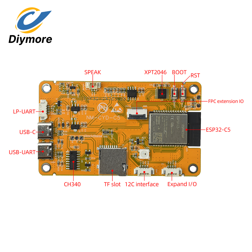 ESP32-C5 Touch Screen Developm - Smart Home Automation Diy review and price